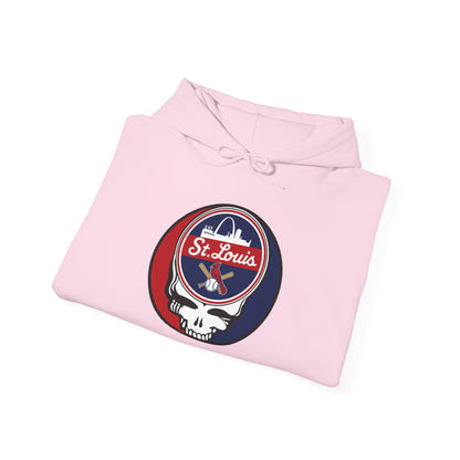 St Louis Cardinals Grateful Dead Unisex Heavy Blend Hoodie - MLB