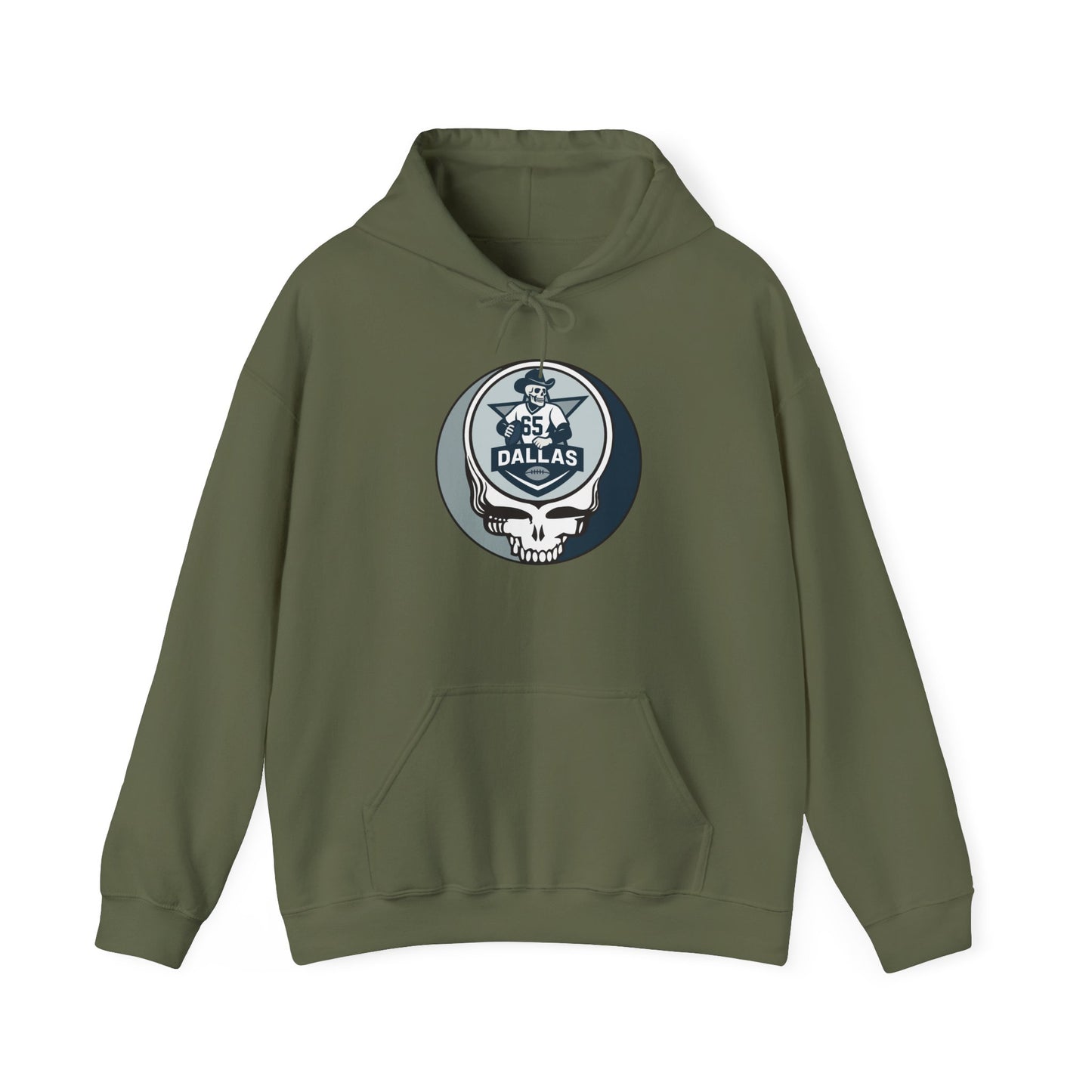 Dallas Football Stealie Grateful Dead Hoodie - NFL