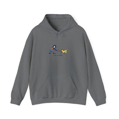 Life is dead. Jerry and His Best Friend Grateful Dead Unisex Hoodie