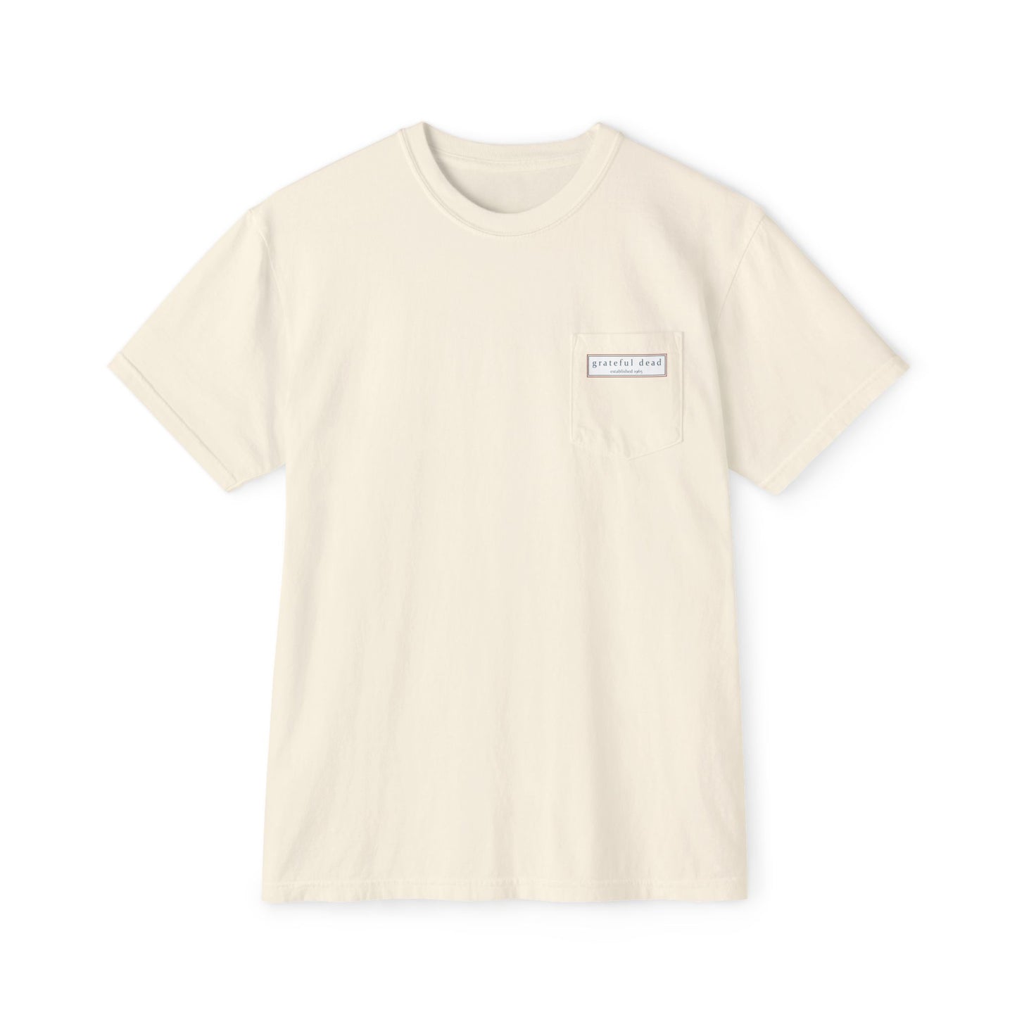 Grateful Dead Jerry Garcia Vineyard Collection Garment-Dyed Pocket T-Shirt