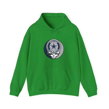 Dallas Football Grateful Dead Hoodie - NFL Fan Apparel