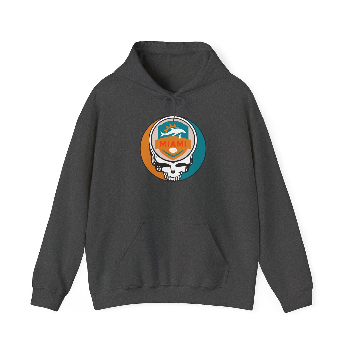 Miami Football Stealie Grateful Dead Hoodie - NFL