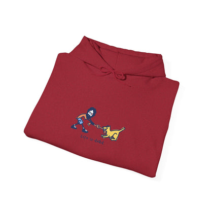 Life is dead. Jerry and His Best Friend Grateful Dead Unisex Hoodie