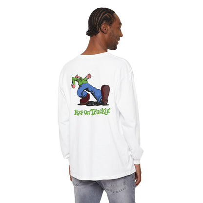 The Do-Dah Man Vineyard Collection Garment-Dyed Two-Sided Long Sleeve T-Shirt
