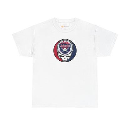 Atlanta Braves Grateful Dead Steal Your Face T-Shirt - MLB