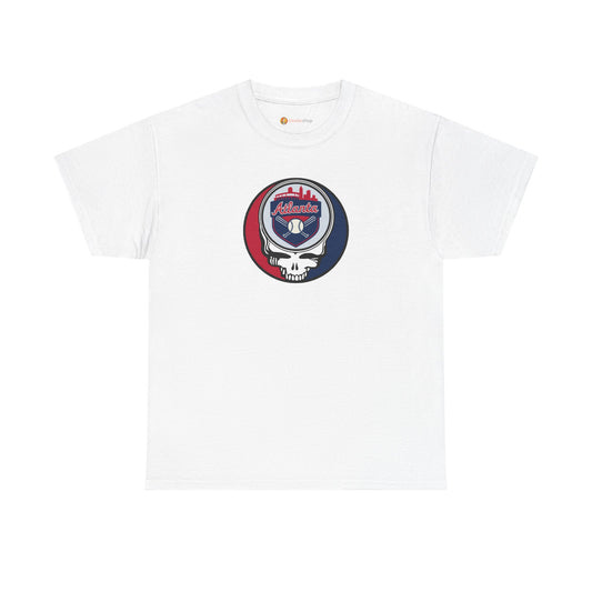 Atlanta Braves Grateful Dead Steal Your Face T-Shirt - MLB
