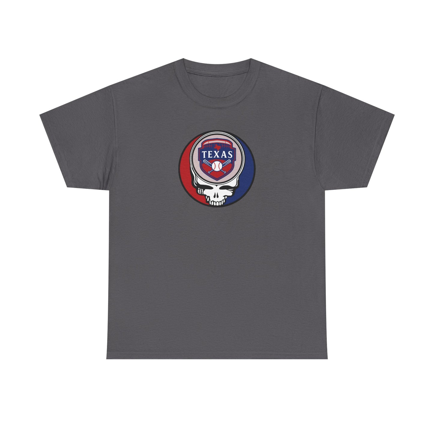 Texas Rangers Grateful Dead Steal Your Face T-Shirt - MLB