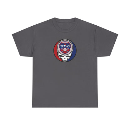 Texas Rangers Grateful Dead Steal Your Face T-Shirt - MLB