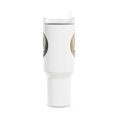 New Orleans Football Stealie "Fat Man" Tumbler,  Double Insulated 40oz Travel Mug