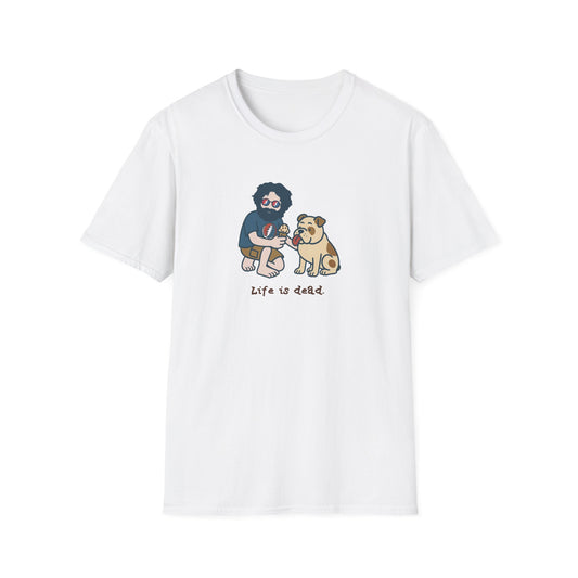 Jerry and Frank are Sharin' - Life is dead. Grateful Dead TShirt