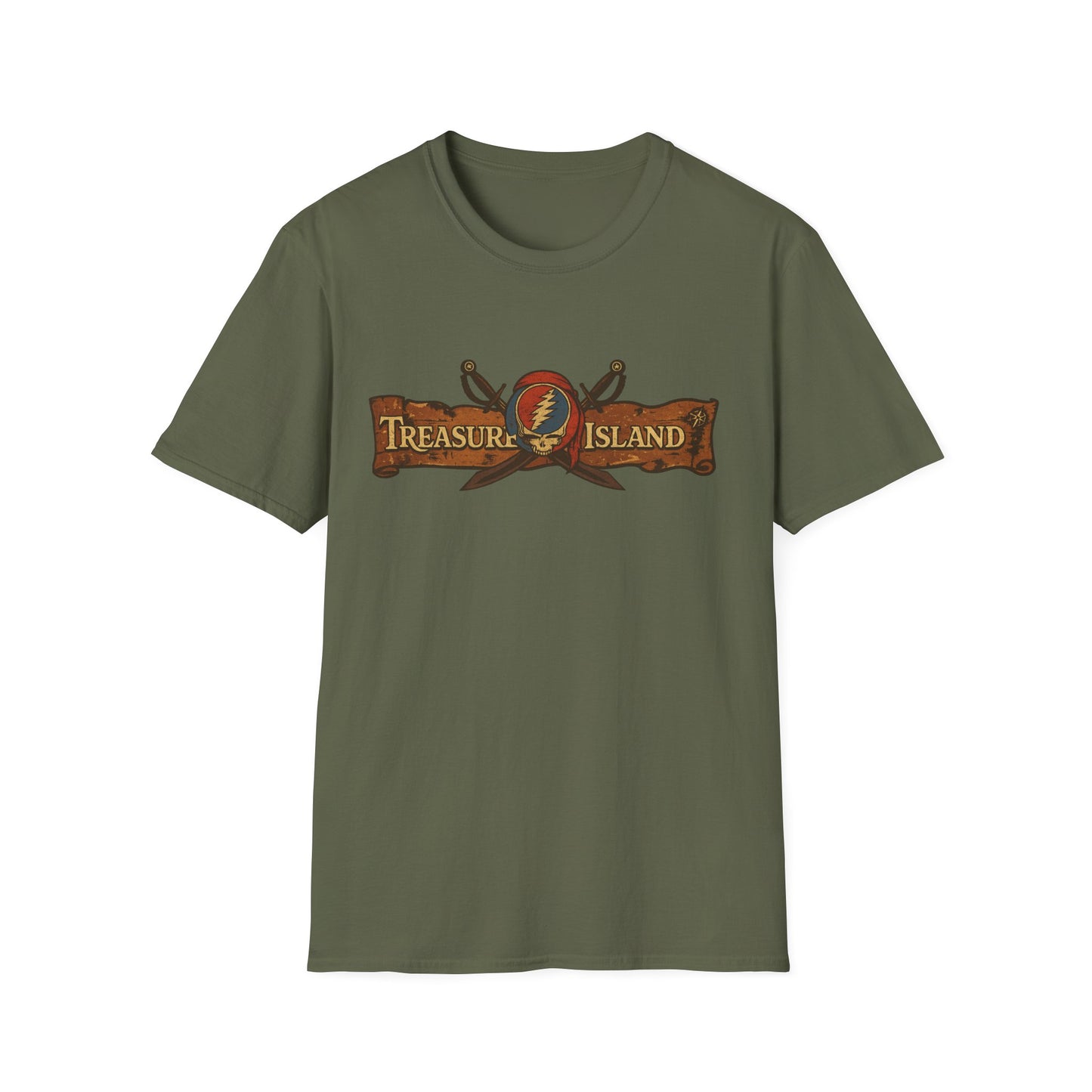 Treasure Island Stealie Grateful Dead T-Shirt