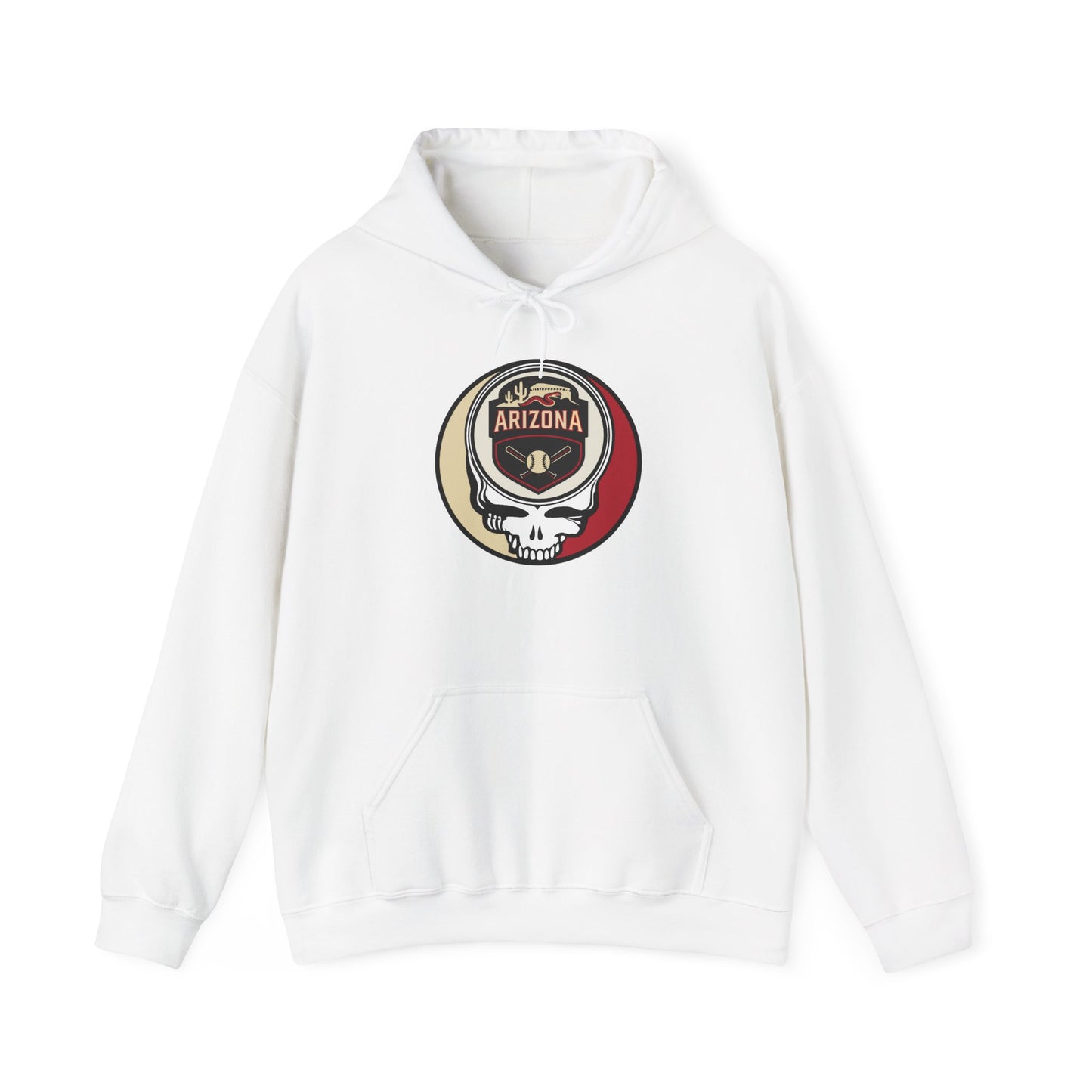 Arizona Diamondbacks Grateful Dead Unisex Heavy Blend Hoodie - Hooded Sweatshirt