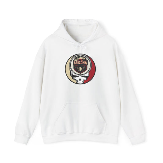 Arizona Diamondbacks Grateful Dead Unisex Heavy Blend Hoodie - Hooded Sweatshirt