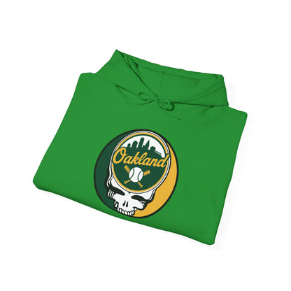 Oakland A's Grateful Dead Unisex Heavy Blend Hoodie - MLB