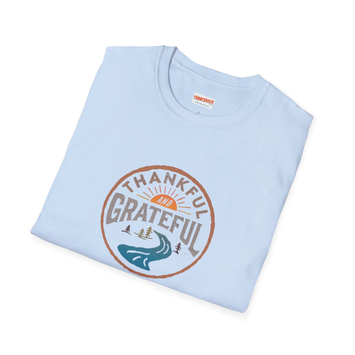 Thankful and Grateful - Life is dead. Thanksgiving T-Shirt