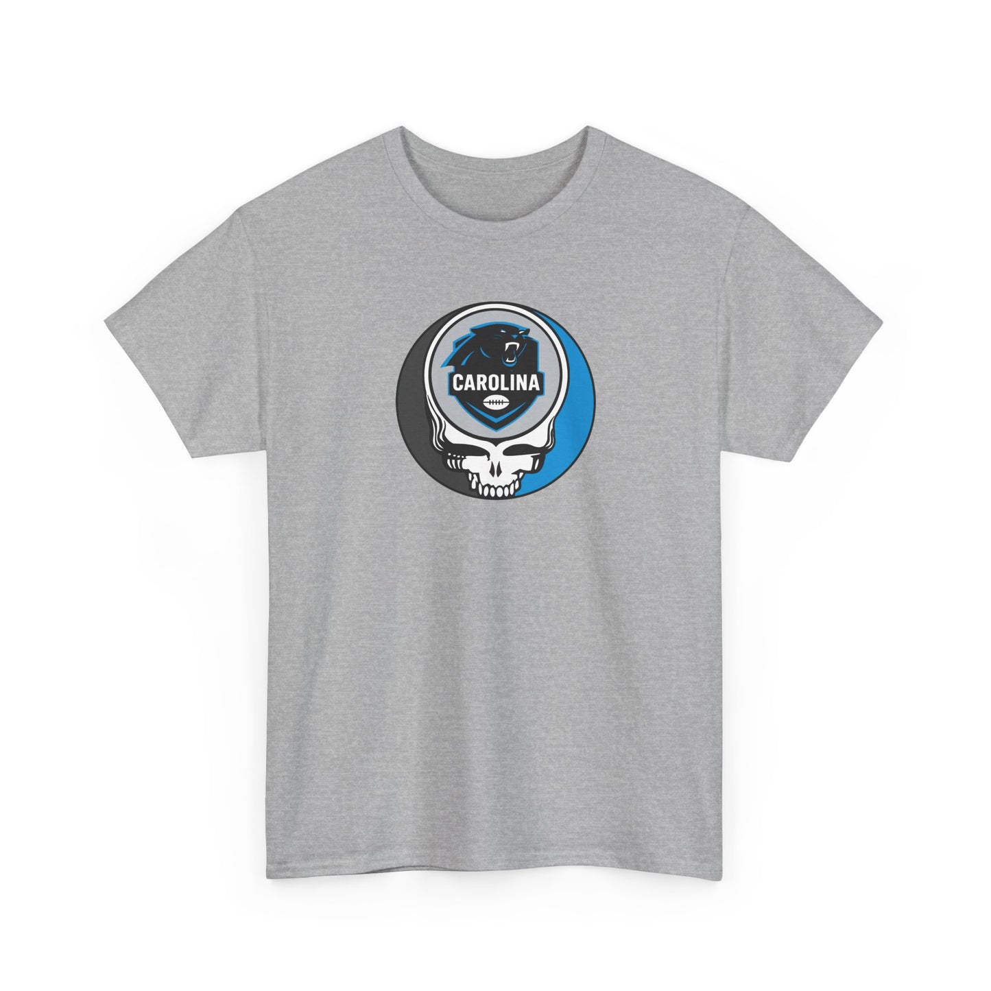 Carolina Panthers Grateful Dead Steal Your Face T-Shirt - NFL