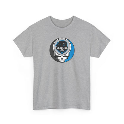 Carolina Panthers Grateful Dead Steal Your Face T-Shirt - NFL