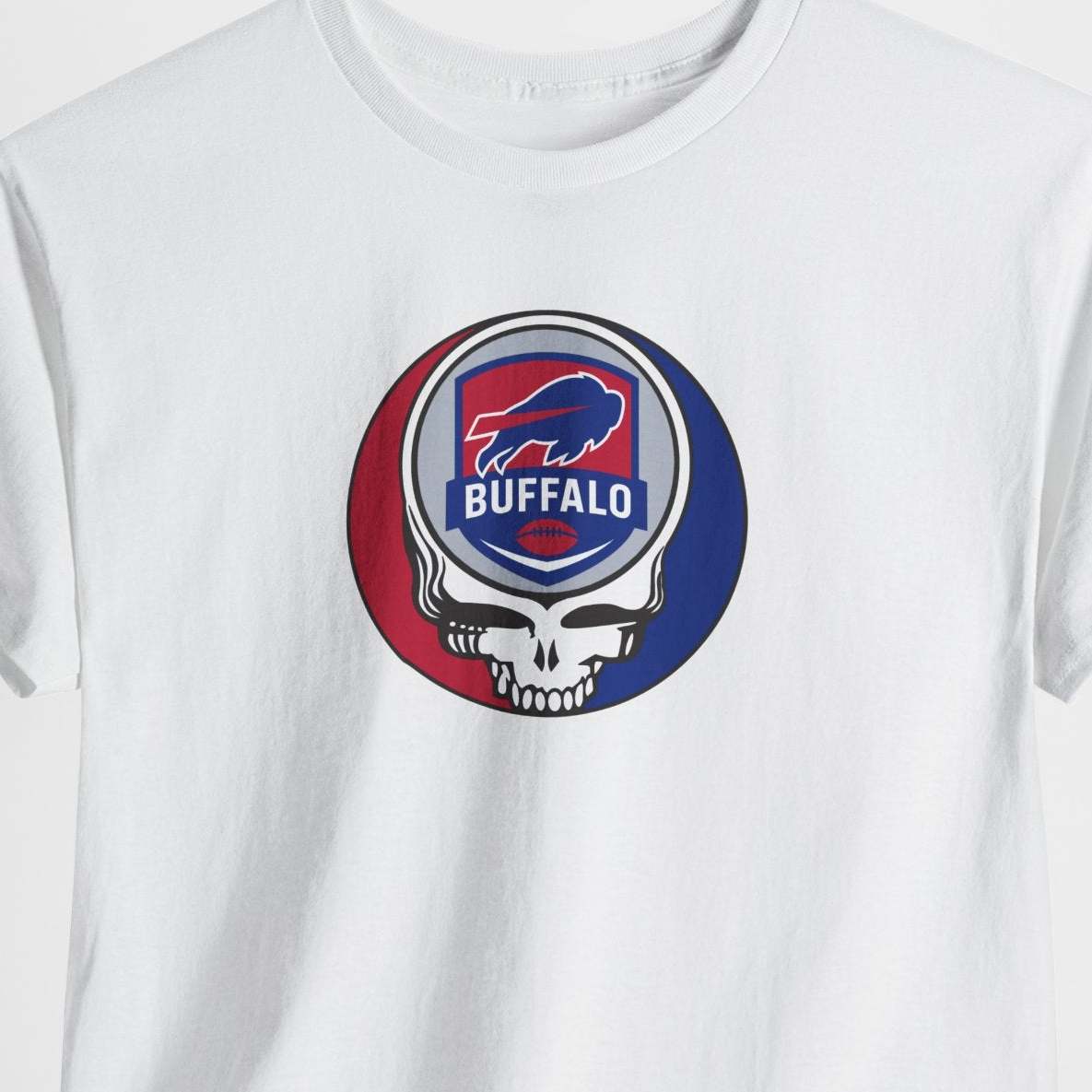 Life is dead. Grateful Grateful Gridiron Collection Buffalo Football Edition Stealie Unisex T-Shirt