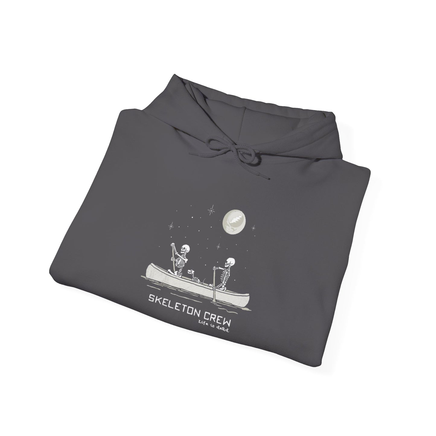 Life is dead. Skeleton Crew Grateful Dead Unisex Hoodie