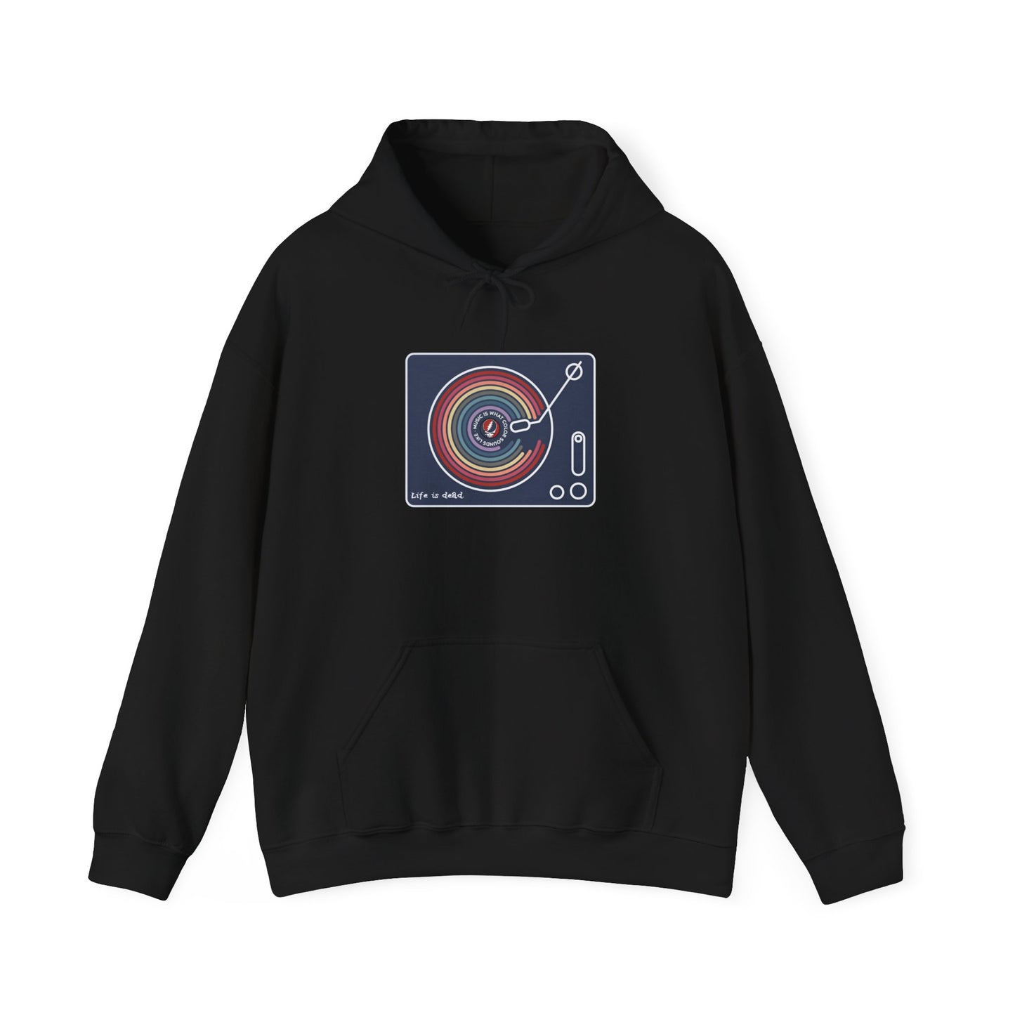 Life is dead. 'Music Is What Colors Sound Like' Grateful Dead Unisex Hoodie