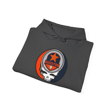 Houston Astros Grateful Dead Unisex Heavy Blend Hoodie - Hooded Sweatshirt