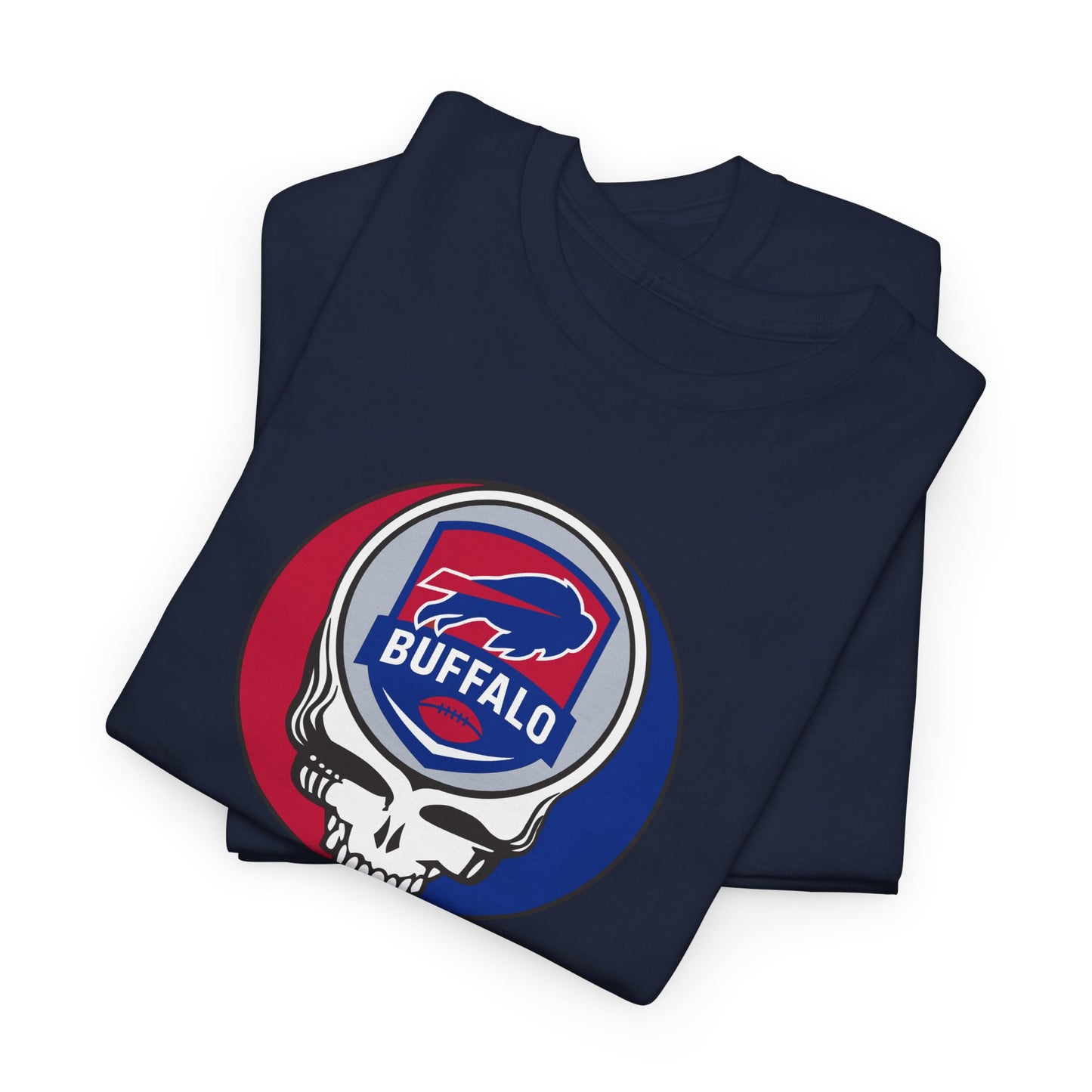 Life is dead. Grateful Grateful Gridiron Collection Buffalo Football Edition Stealie Unisex T-Shirt