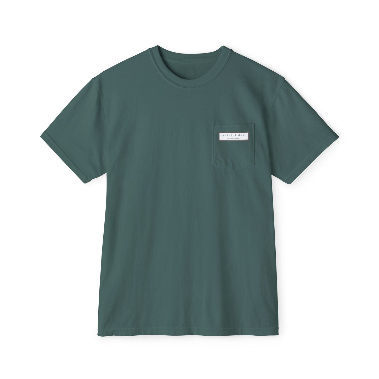 Grateful Dead Jerry Garcia Vineyard Collection Garment-Dyed Pocket T-Shirt