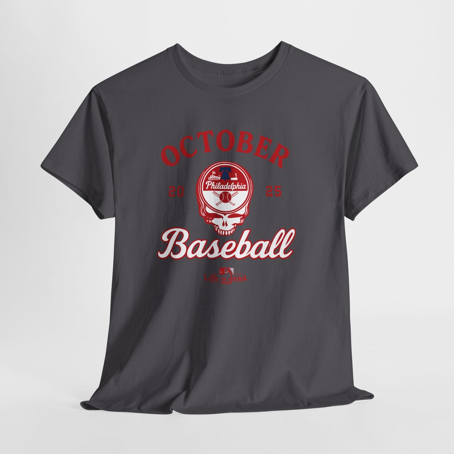 Philadelphia Phillies Playoffs 2025 Stealie Grateful Dead Tshirt