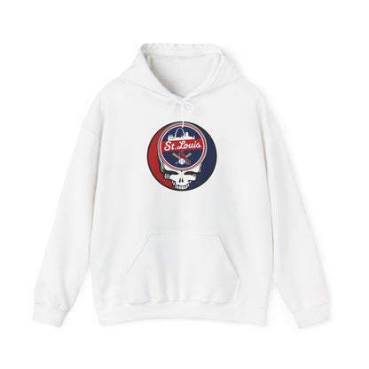 St Louis Cardinals Grateful Dead Unisex Heavy Blend Hoodie - MLB