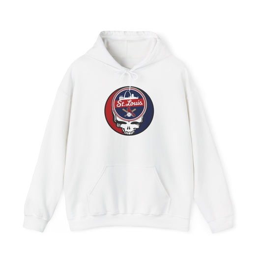 St Louis Cardinals Grateful Dead Unisex Heavy Blend Hoodie - MLB