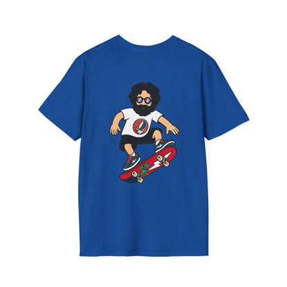 Shreddin' Jerry - Life is dead. Two-Sided Print Grateful Dead TShirt