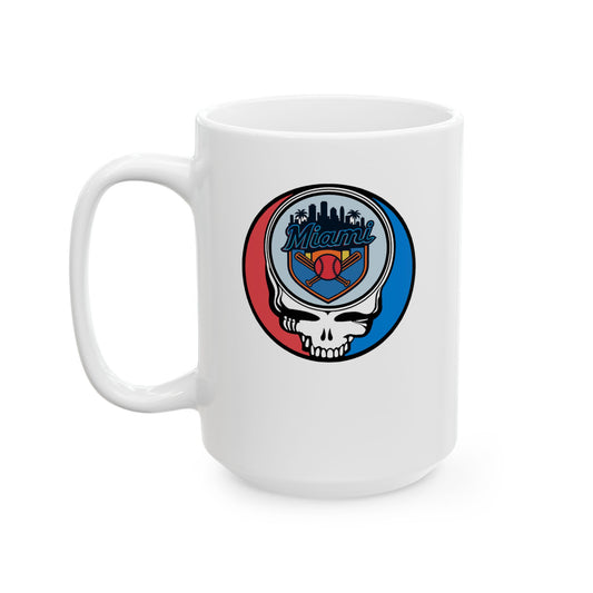 Miami Marlins Stealie Ceramic Mug - MLB