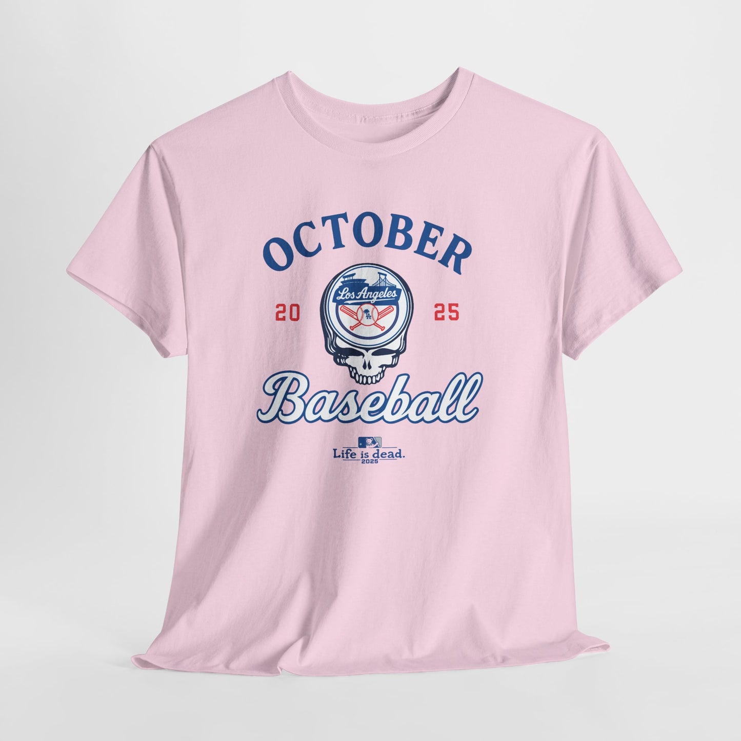 Los Angeles Dodgers Playoffs 2025 Stealie Grateful Dead Tshirt