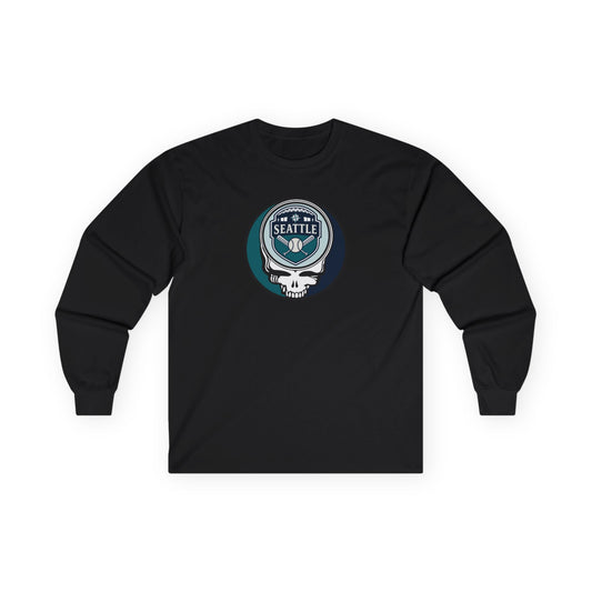 Seattle Mariners Classic Stealie Long Sleeve Tee - MLB