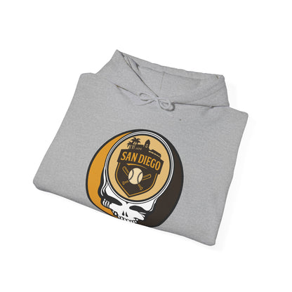 San Diego Padres Stealie Grateful Dead Unisex Heavy Blend Hoodie - MLB