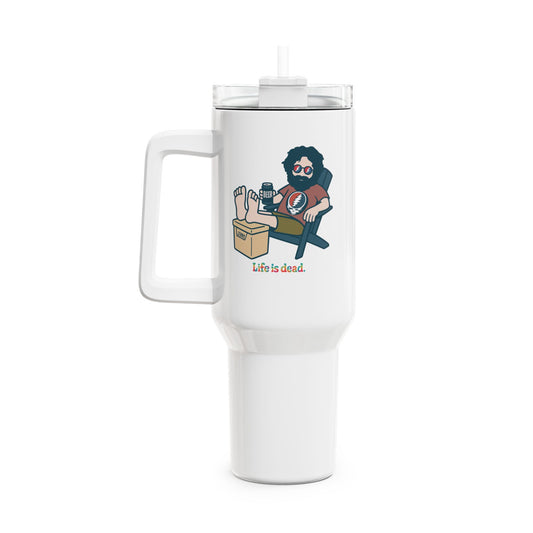 Stay Cool Jerry - Life is dead. "Fat Man" Tumbler,  Double Insulated 40oz Travel Mug