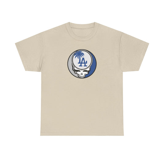 Los Angeles Dodgers Grateful Dead Steal Your Face T-Shirt - MLB
