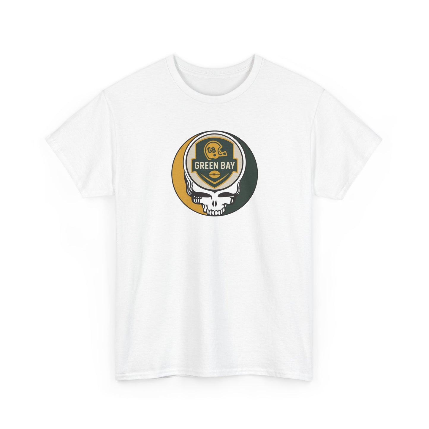 Green Bay Packers Stealie Grateful Dead Steal Your Face T-Shirt - NFL