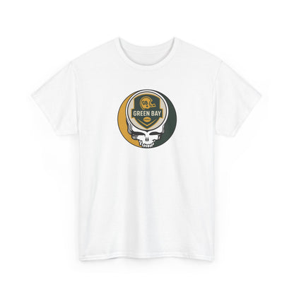 Green Bay Packers Stealie Grateful Dead Steal Your Face T-Shirt - NFL