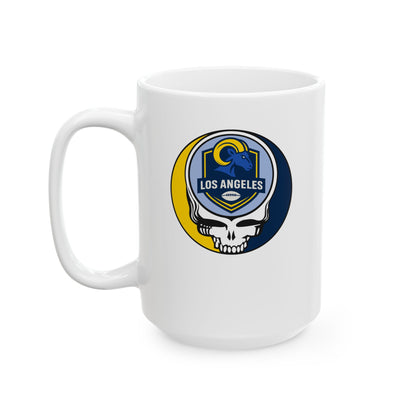 Los Angeles Football Stealie Ceramic Coffee Mug - 15ounce - NFL