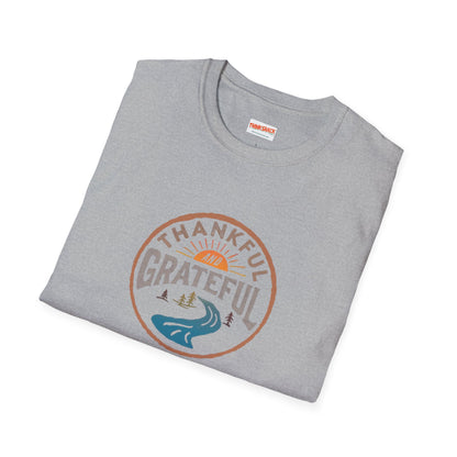 Thankful and Grateful - Life is dead. Thanksgiving T-Shirt
