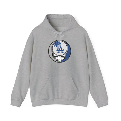 Los Angeles Dodgers Grateful Dead Unisex Heavy Blend Hoodie