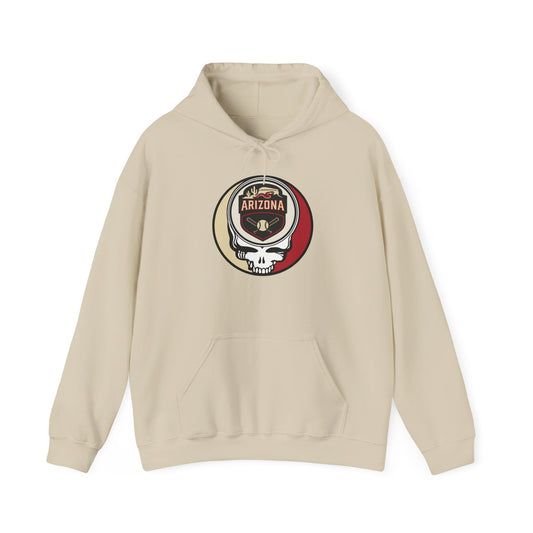 Arizona Diamondbacks Grateful Dead Unisex Heavy Blend Hoodie - Hooded Sweatshirt