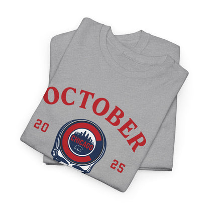Chicago Cubs Playoffs 2025 Stealie Grateful Dead Tshirt