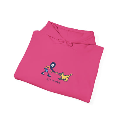 Life is dead. Jerry and His Best Friend Grateful Dead Unisex Hoodie