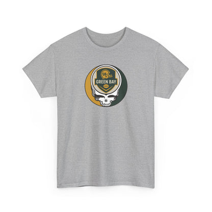 Green Bay Packers Stealie Grateful Dead Steal Your Face T-Shirt - NFL
