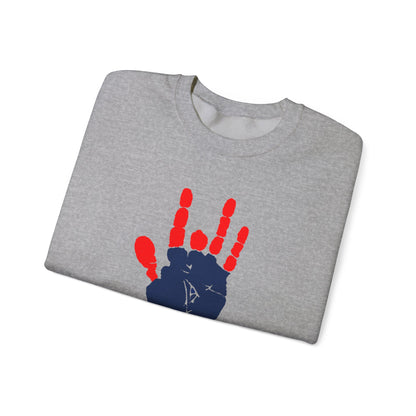 Jarry's Hand | Life is dead. Crewneck Sweatshirt