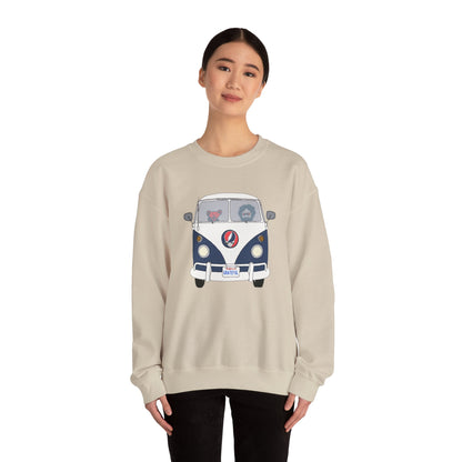 Jerry's Takin' The Bus Life is dead. Crewneck Sweatshirt