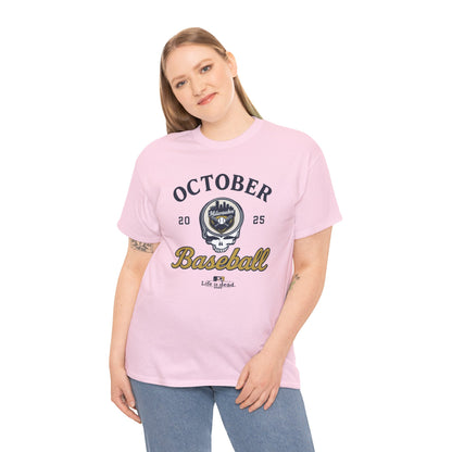 Milwaukee Brewers Playoffs 2025 Stealie Grateful Dead Tshirt