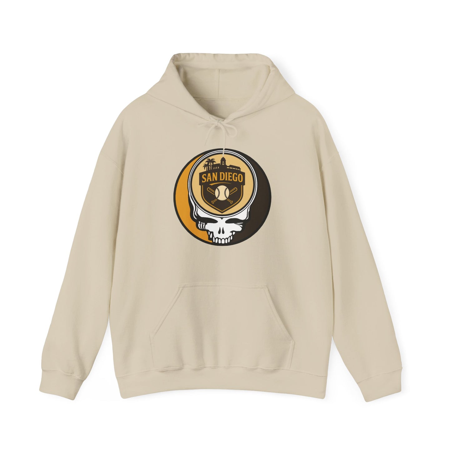 San Diego Padres Stealie Grateful Dead Unisex Heavy Blend Hoodie - MLB